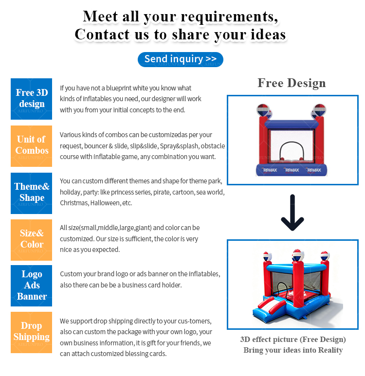 PVC Inflatable Bouncer Outdoor Kids Inflatable Jumping Bouncy Castle Slide Combo Party Inflatable Bounce House For Home