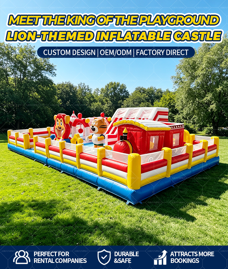 Multi Play Inflatable Obstacle Course｜Commercial All-in-One Inflatable Playground