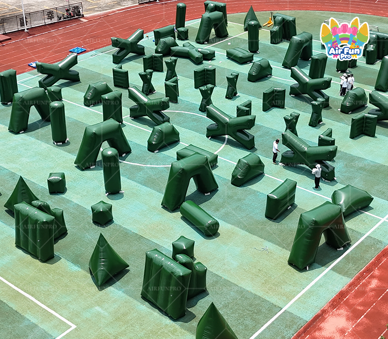 Cheap Inflatable Paintball Bunkers for Sale Paintball Bunker Field Obstacles Game for Outdoor