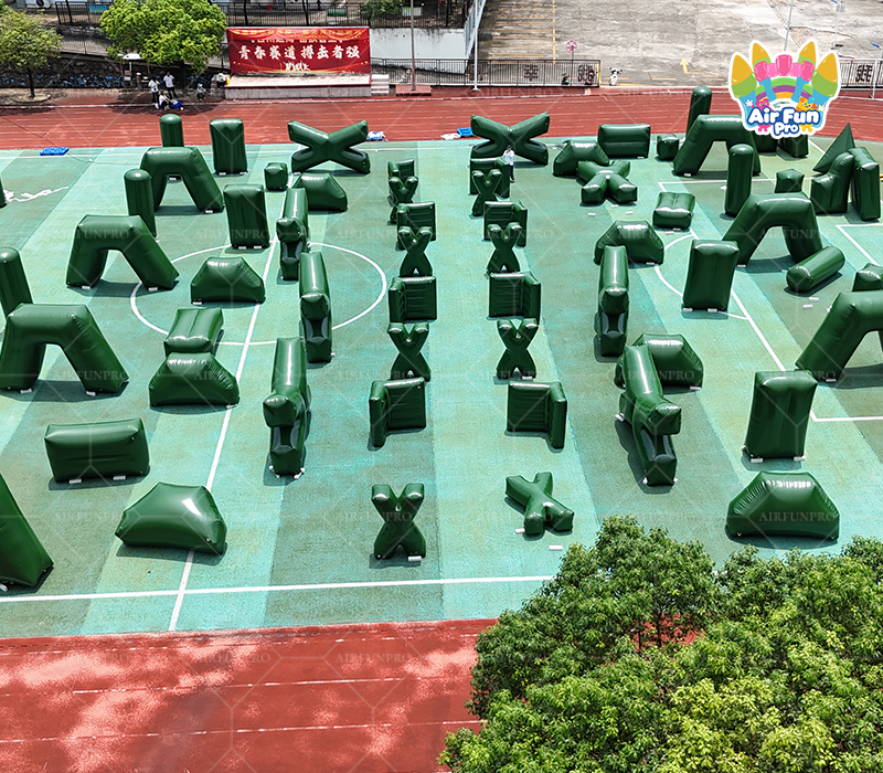 Cheap Inflatable Paintball Bunkers for Sale Paintball Bunker Field Obstacles Game for Outdoor