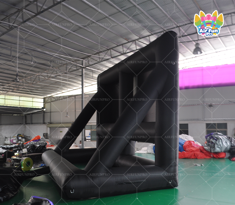 Outdoor Inflatable Movie Screen Large Inflatable Projection Screen for Backyard Party Commercial Events Rental Business