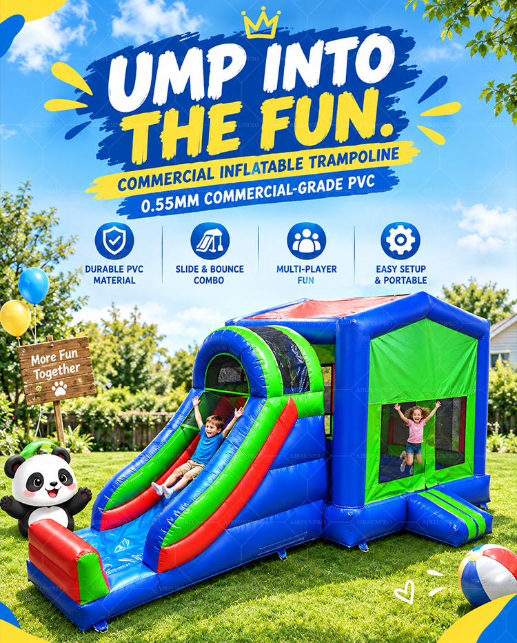 Inflatable Bouncer Bounce House Inflatable slide dry slide Inflatable Amusement Park Bouncy Castle