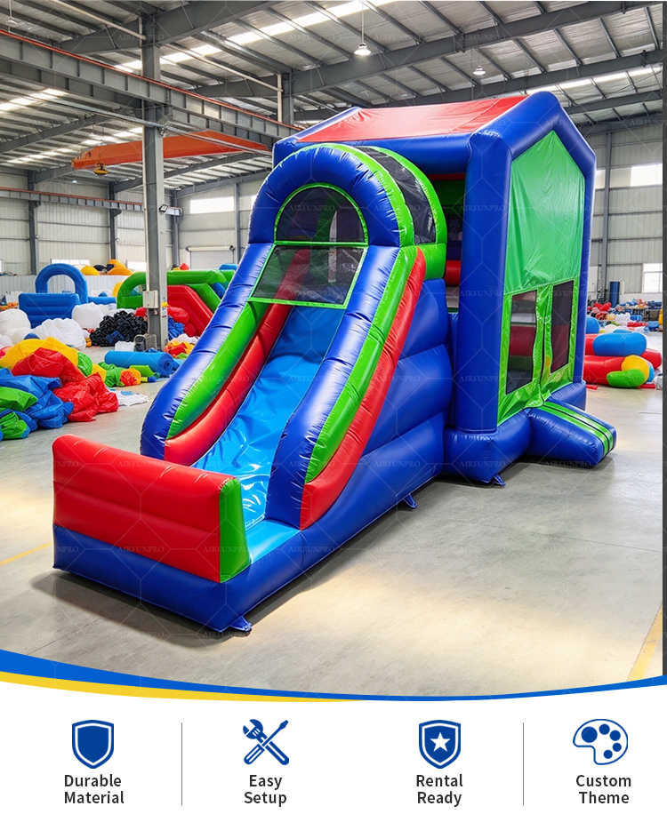 Inflatable Bouncer Bounce House Inflatable slide dry slide Inflatable Amusement Park Bouncy Castle
