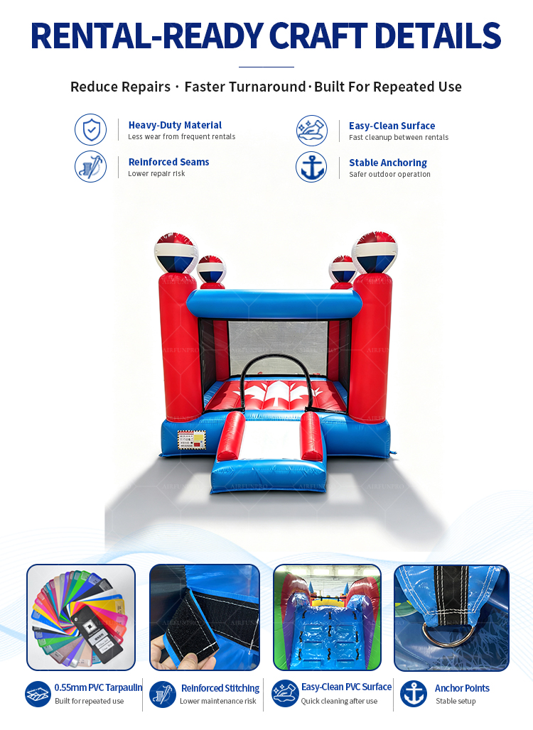 Big Inflatable Bounce House Inflatable Jumping Castle Bouncer Commercial PVC Bounce House Bouncy Castle for Kids Indoor Outdoor