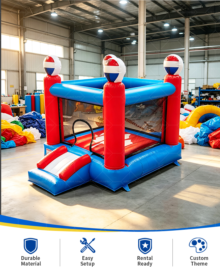 Big Inflatable Bounce House Inflatable Jumping Castle Bouncer Commercial PVC Bounce House Bouncy Castle for Kids Indoor Outdoor